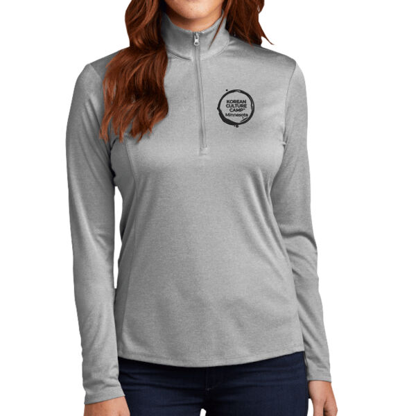 Sport-Tek ® Ladies Endeavor 1/2-Zip Pullover - Embroidered Logo Thumbnail