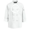 Eight Knot Button Chef Coat with Thermometer Pocket Thumbnail