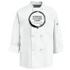 Eight Knot Button Chef Coat with Thermometer Pocket Thumbnail