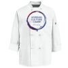 Eight Knot Button Chef Coat with Thermometer Pocket Thumbnail